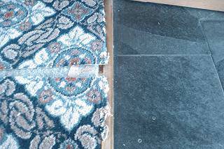 Carpet  seam repair in Birmingham.